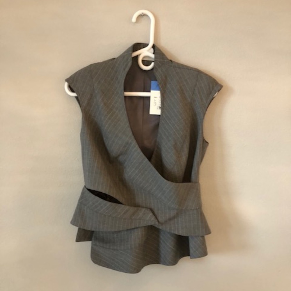 Carlisle Pin Stripe Suiting Vest